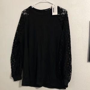 Black blouse XXL New